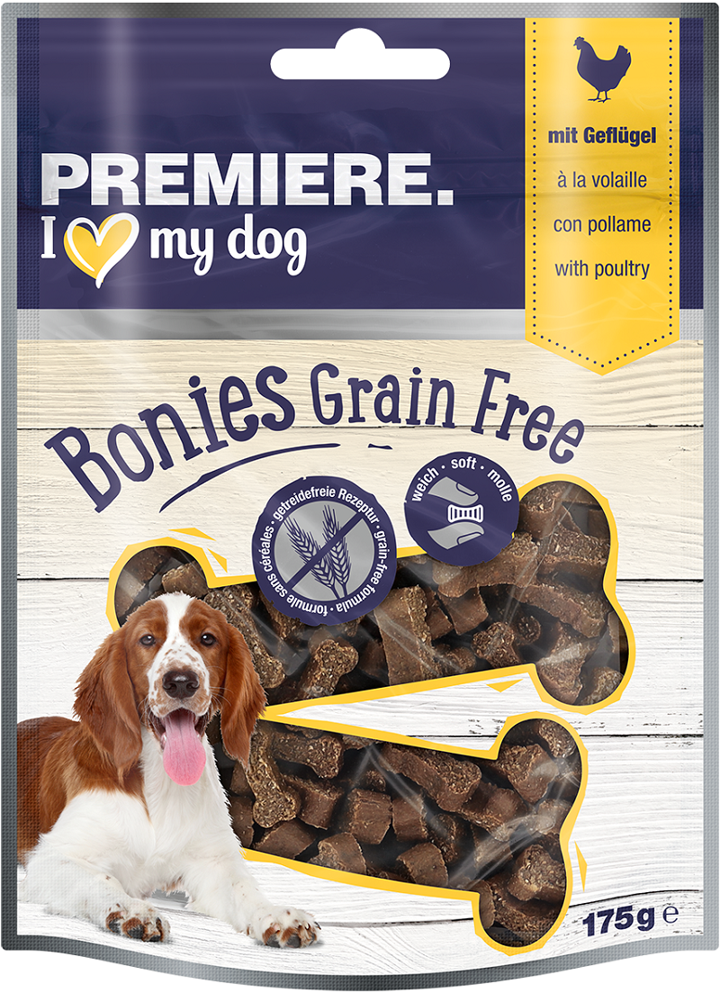 PREMIERE Snacks PREMIERE Bonies grain free 175g Geflügel