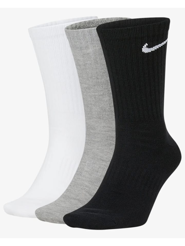 Nike 3er-PackSockenNike Sportsockeninschwarz - weiß - grau günstig kaufen