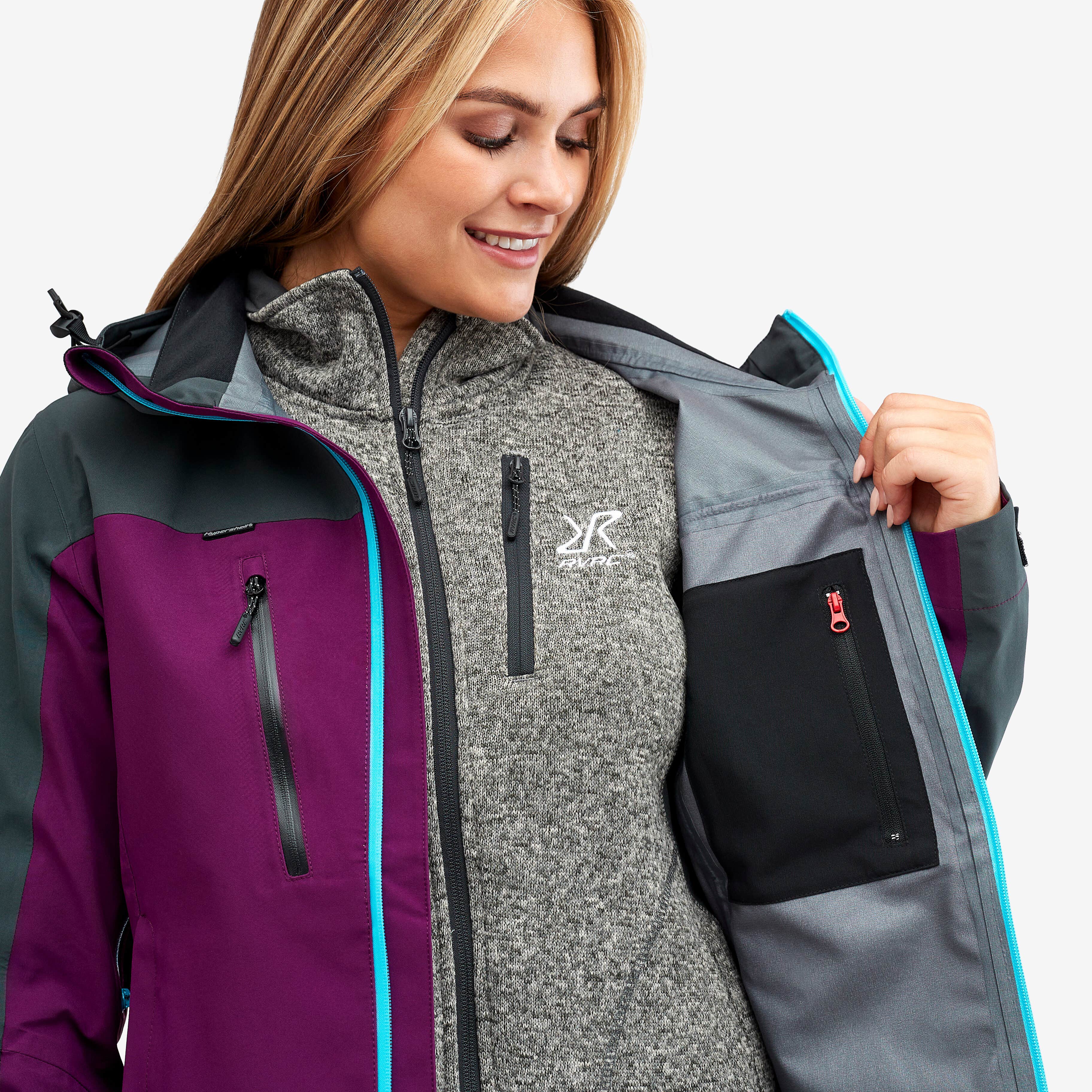 Silence Proshell Jacket Femme Purple Rain