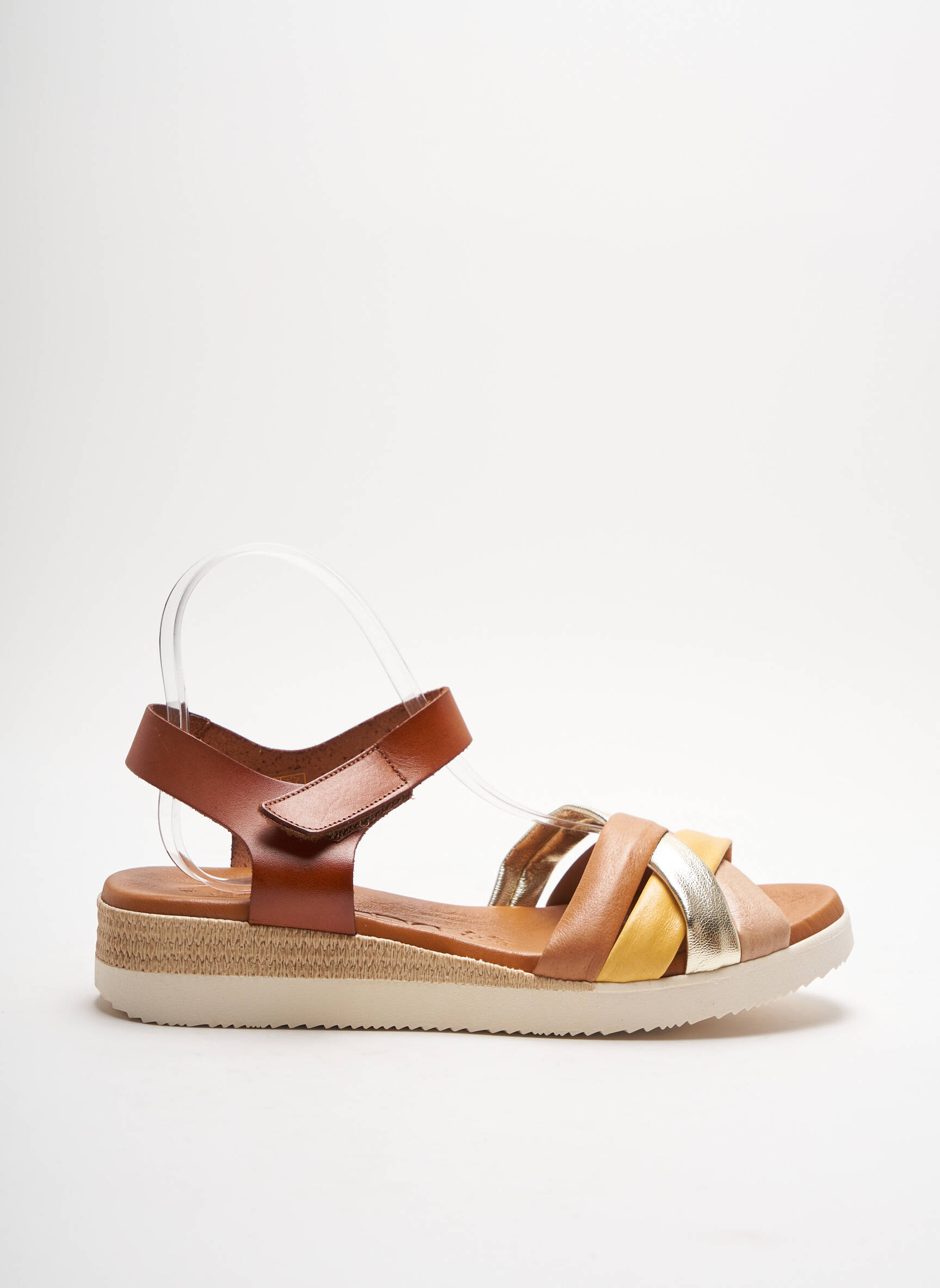 Jordana Sandales Nu Pieds Femme couleur marron