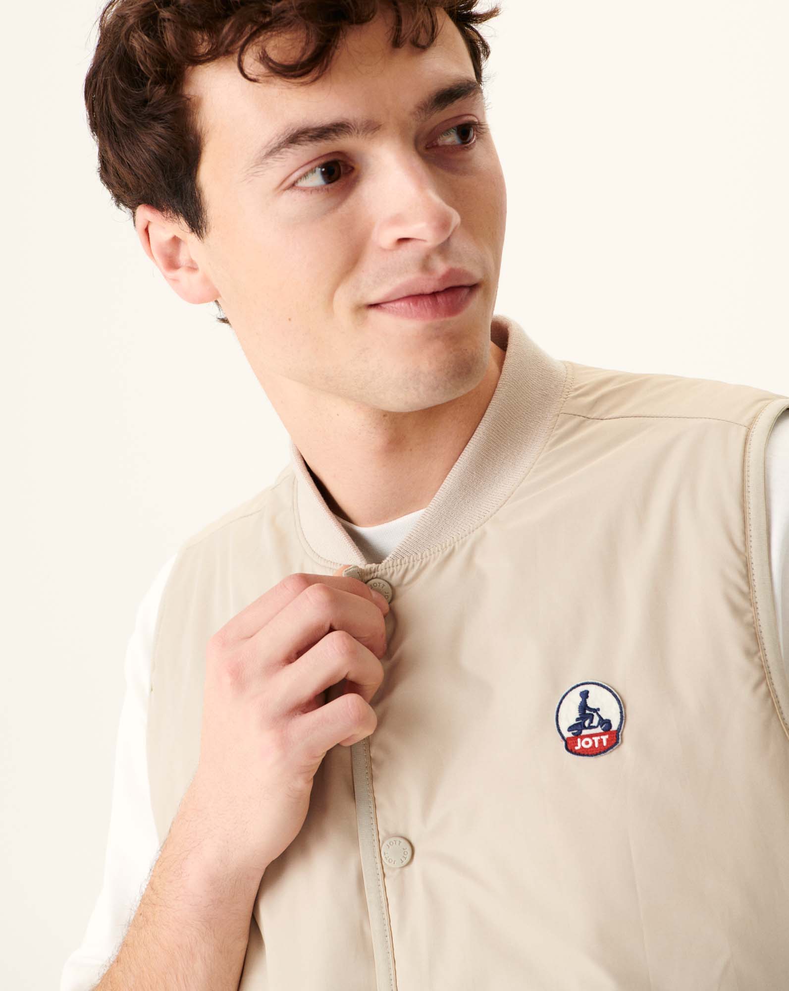 Veste sans manches Beige Roskilde