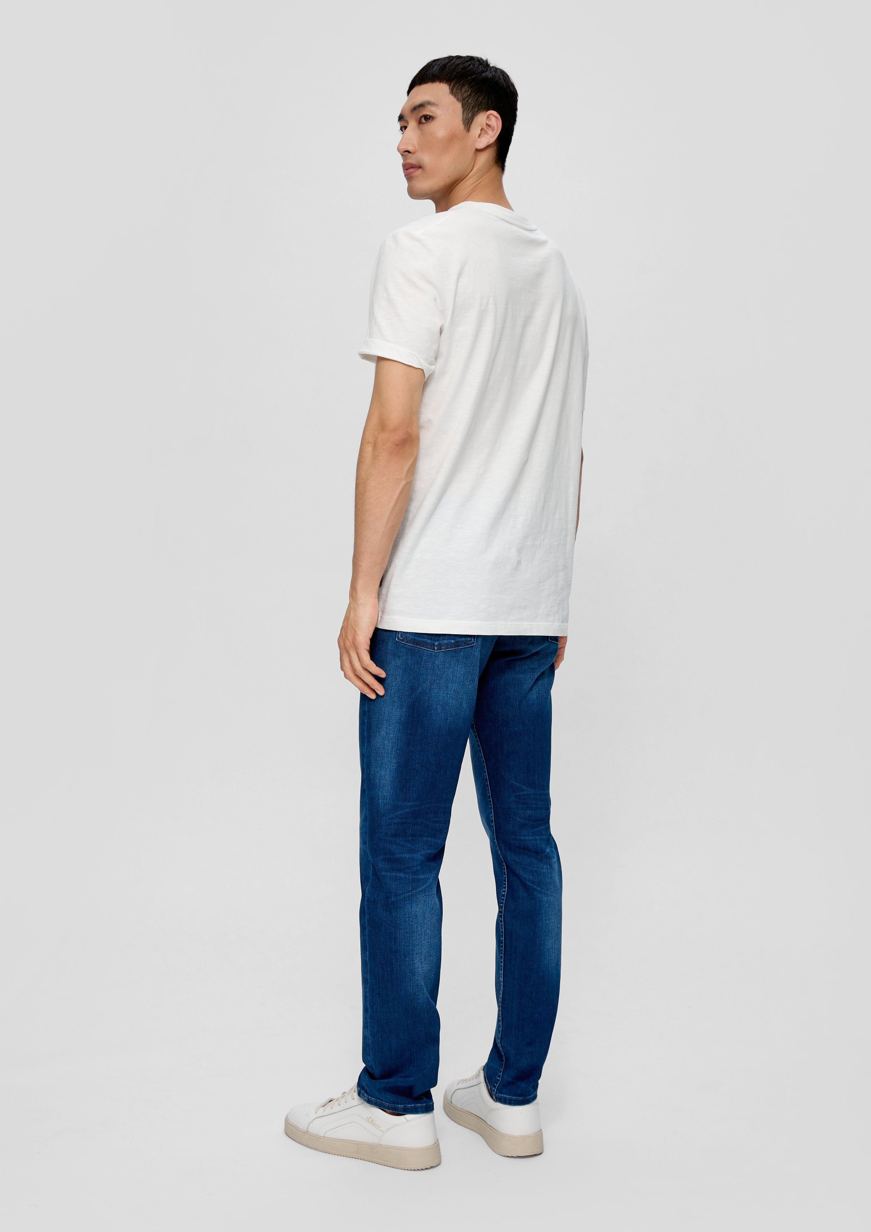 Jeans Keith / Slim Fit / Mid Rise / Straight Leg / Label Patch  2135765-57Z2