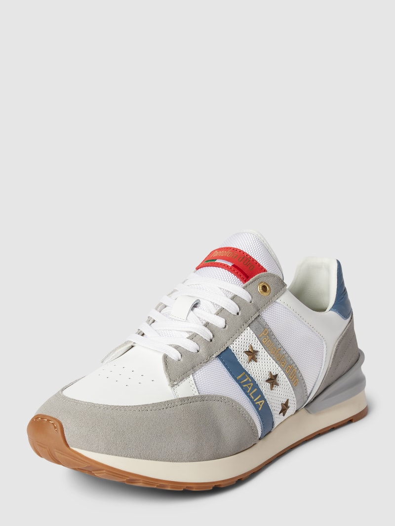 Sneaker mit Label-Details Modell 'IMOLA' in weiß