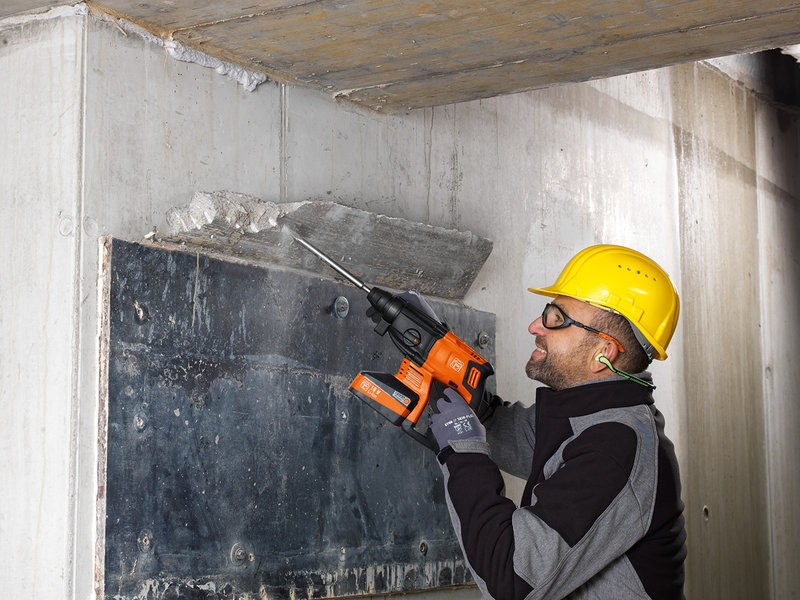 Ciocan rotopercutor fără fir Fein 71400164000 ABH 18 18V fără baterii și încărcător