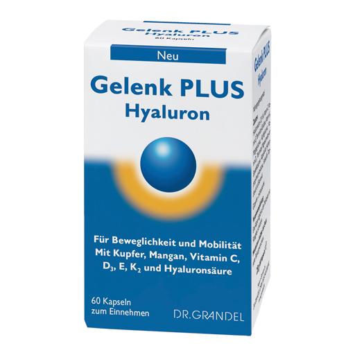 GRANDEL Gelenk PLUS Hyaluron Kapseln  60 St  Kapseln