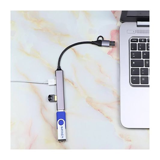 HUB SEDEA USB-C ( adapter) -> 4 poorten