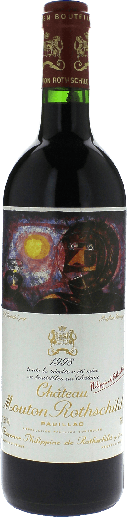 Mouton rothschild 1998