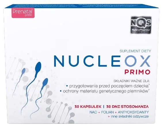 Nucleox Primo, 30 kapsler