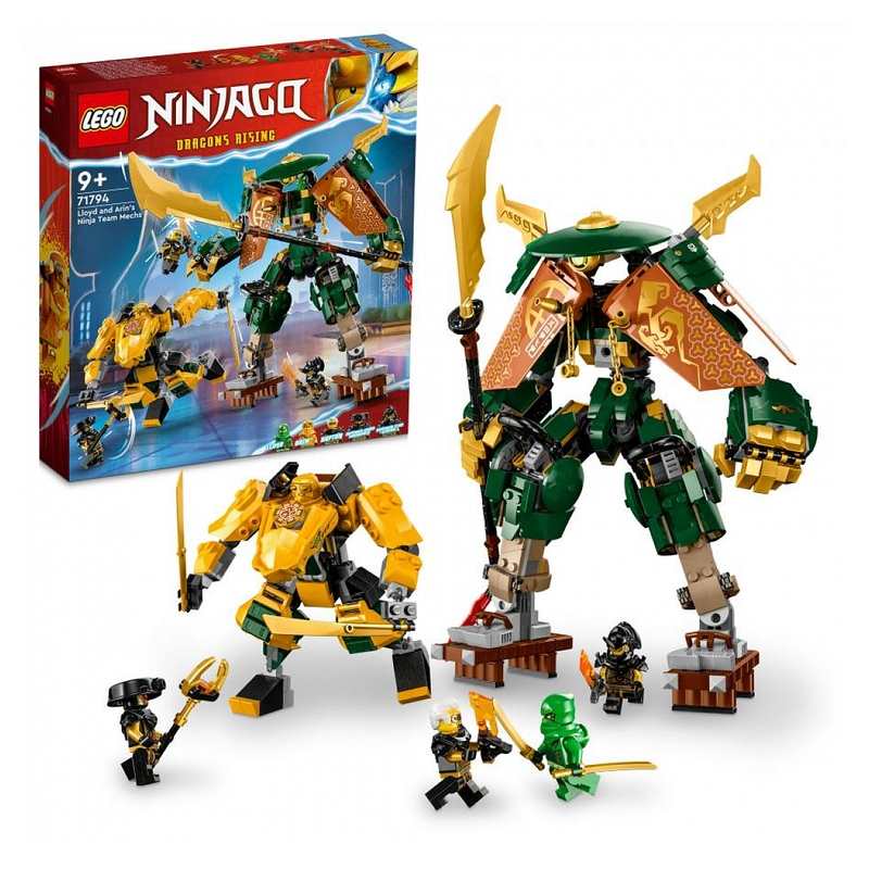 71794 L'équipe de robots des Ninjas Lloyd et Arin, LEGO Ninjago