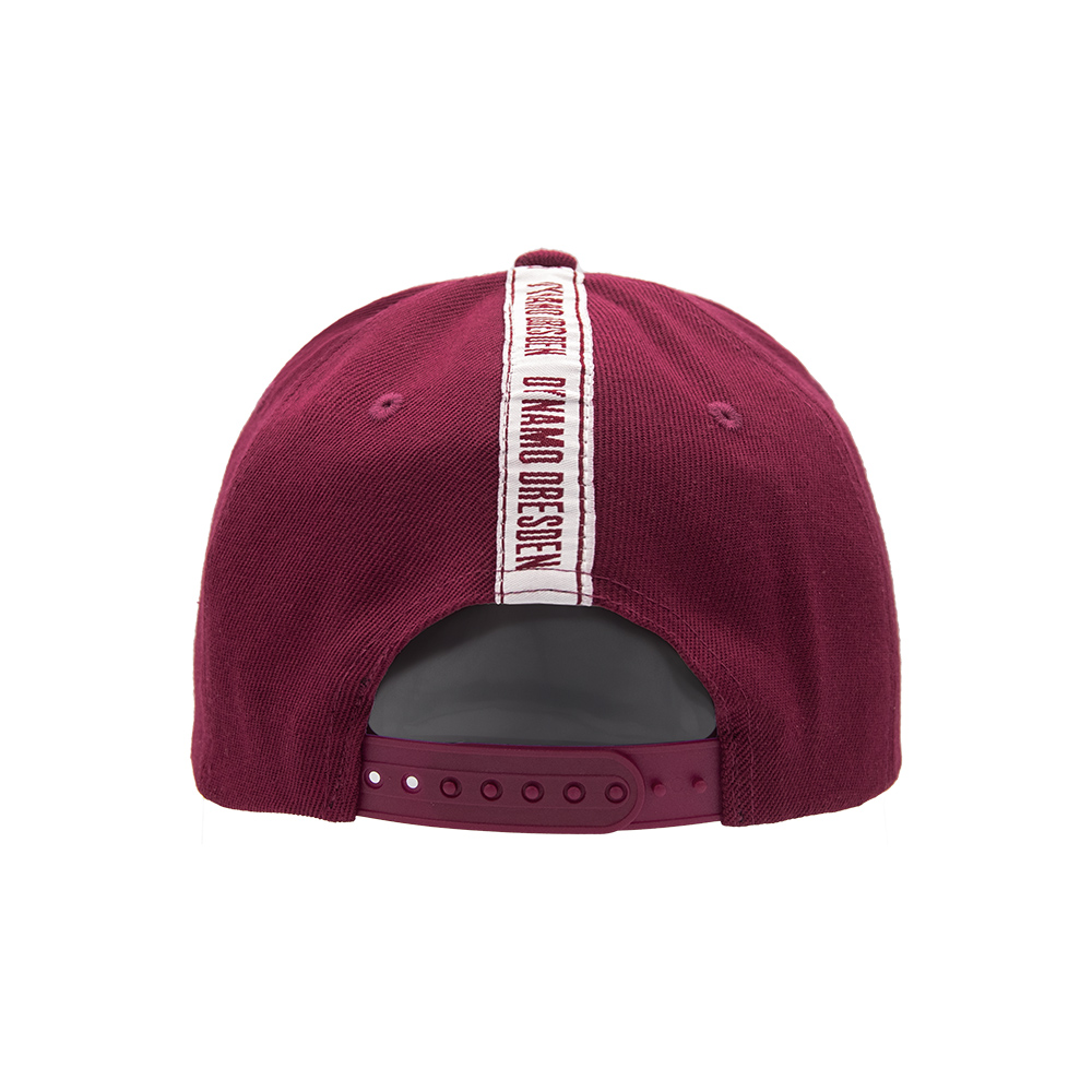 Basecap Webband weinrot Snapback