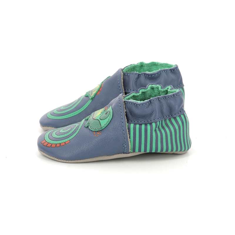 Chaussons cuir Cameocolor Plg