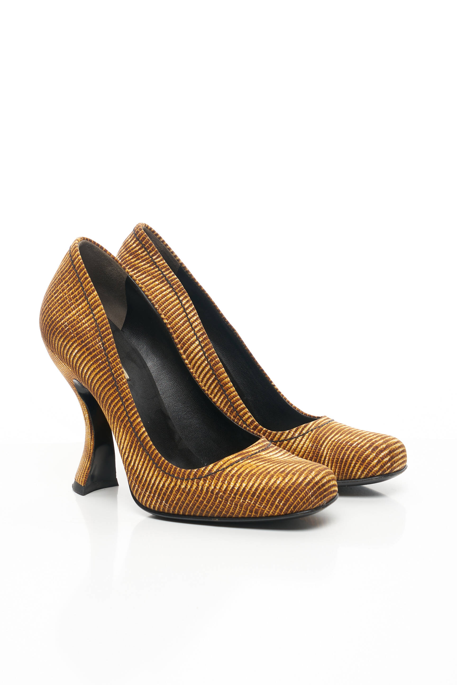 Prada Escarpins Femme couleur jaune