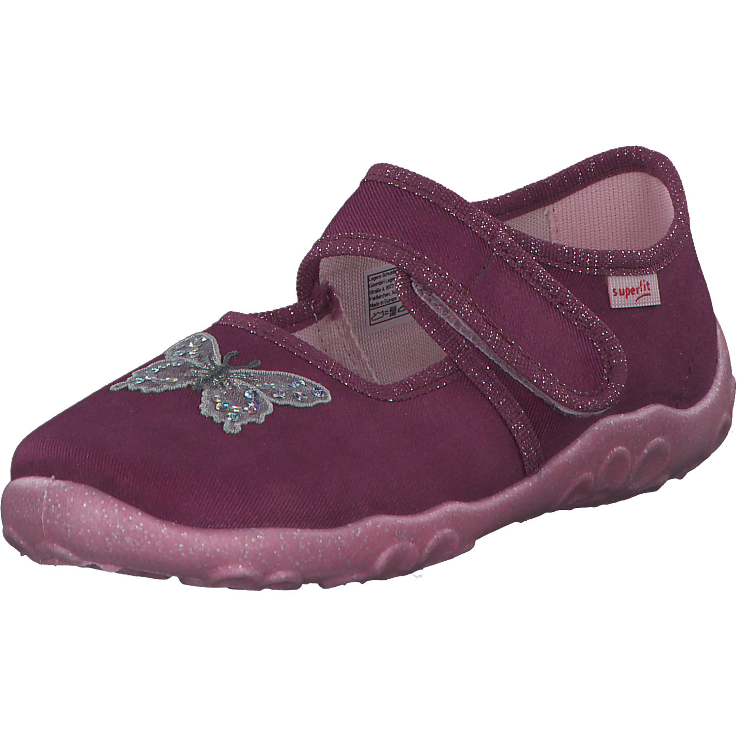Superfit BONNY 00280, Hausschuhe & Pantoffeln, Kinder, Pink Lila