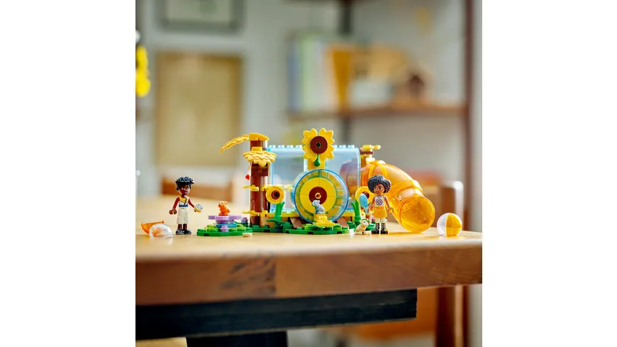 LEGO Friends 42601 Hamster-Spielplatz Set mit Spielzeug-Tieren für Kinder