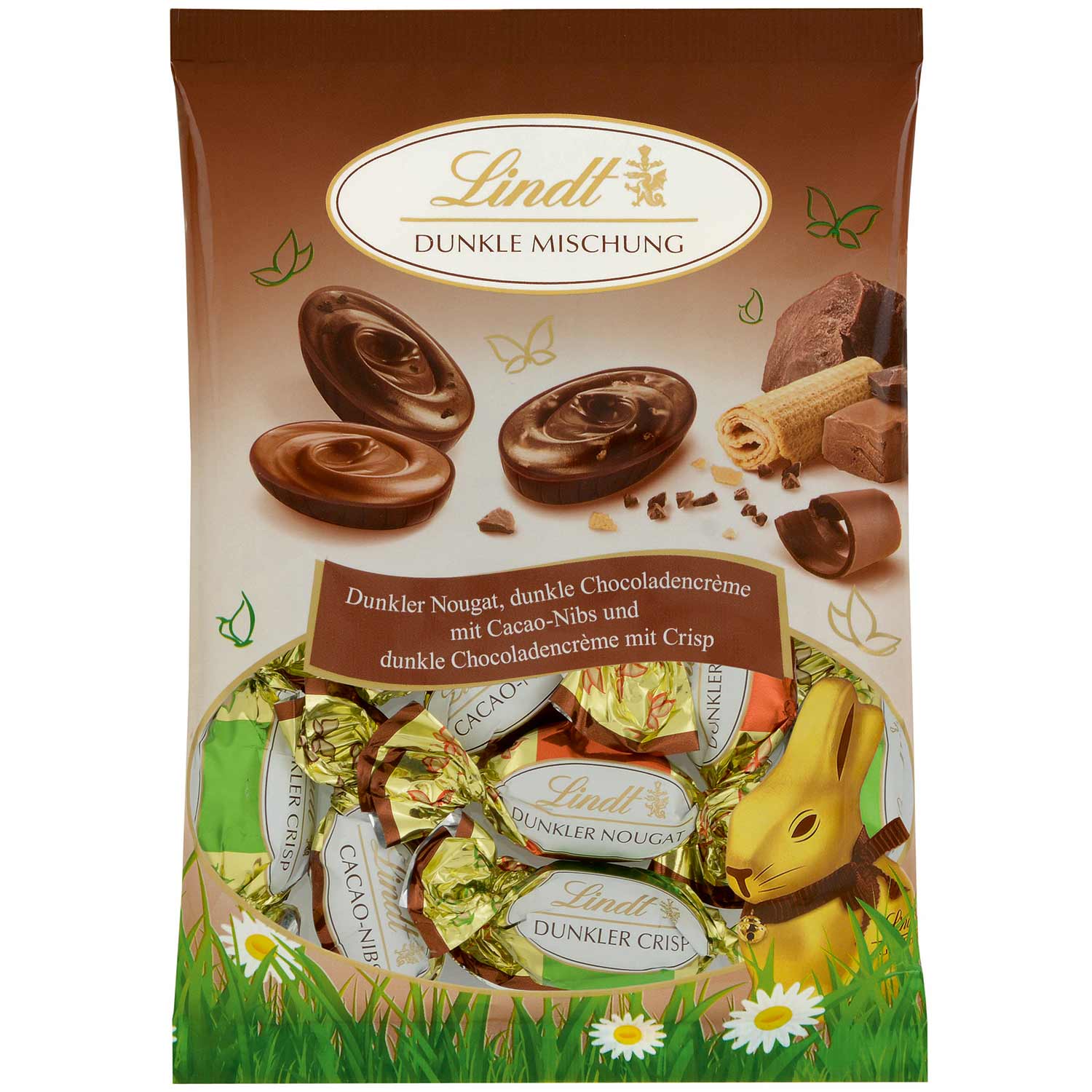 Lindt Dunkle Eier Mischung 144g