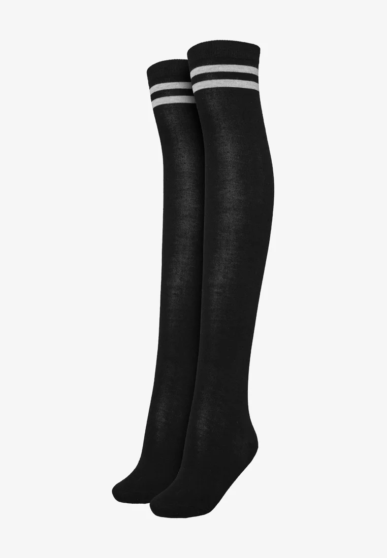 Calcetines por encima de la rodilla para mujer Urban Classics (paquete de 2) - Calcetines parisinos