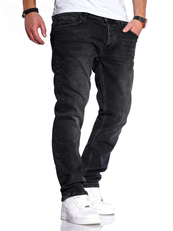 Rello & Reese  Jeanshose Nick in schwarz günstig kaufen