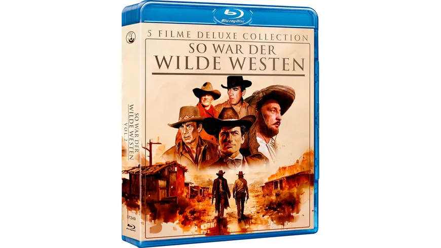 So war der wilde Westen Vol. 2 - Deluxe Collection (5 Blu-ray-Box mit Wendecover)  [5 BRs]