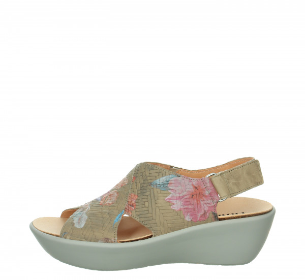 KATE Plateau-Sandale - Sage/Kombi