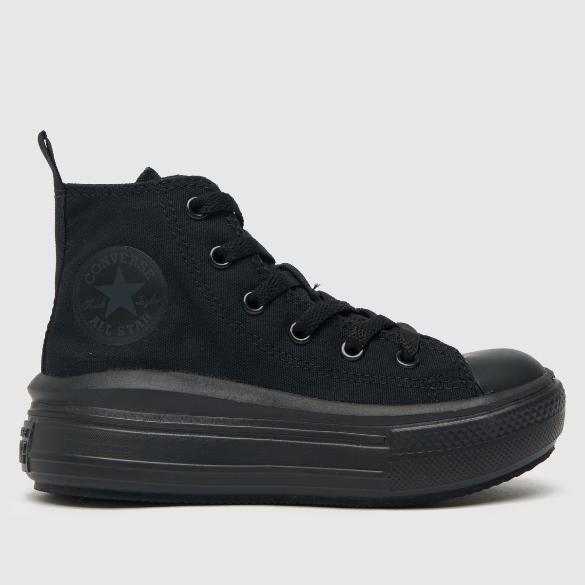 Converse fekete All Star Move Hi junior cipők