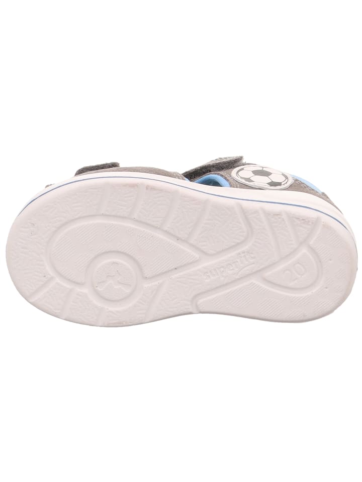 superfit Sandale BOOMERANG in Grau/Hellblau günstig kaufen