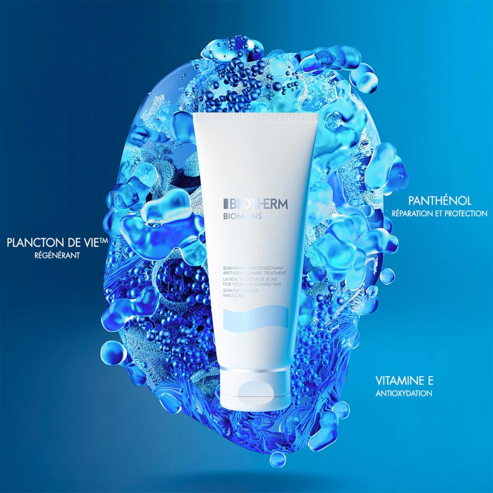 Biotherm Biomains Crème jeunesse des mains - anti-desséchement et fortification des ongles