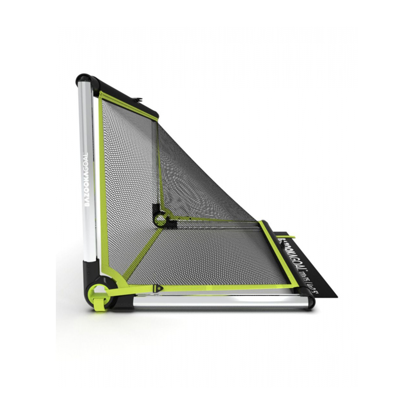 Bazookagoal ALUMINIUM Teleskoptor | 120x75 cm Schwarz