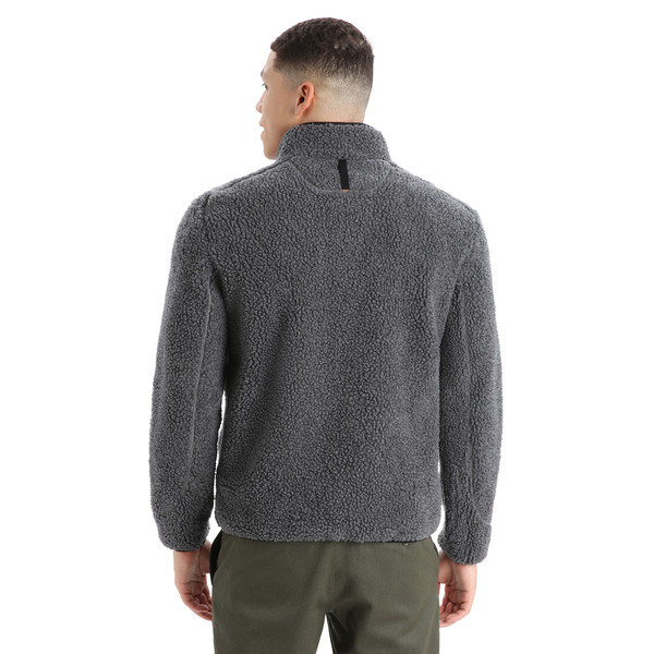 ICL REALFLEECE SHERPA LS HALF ZIP Herren - Wollpullover