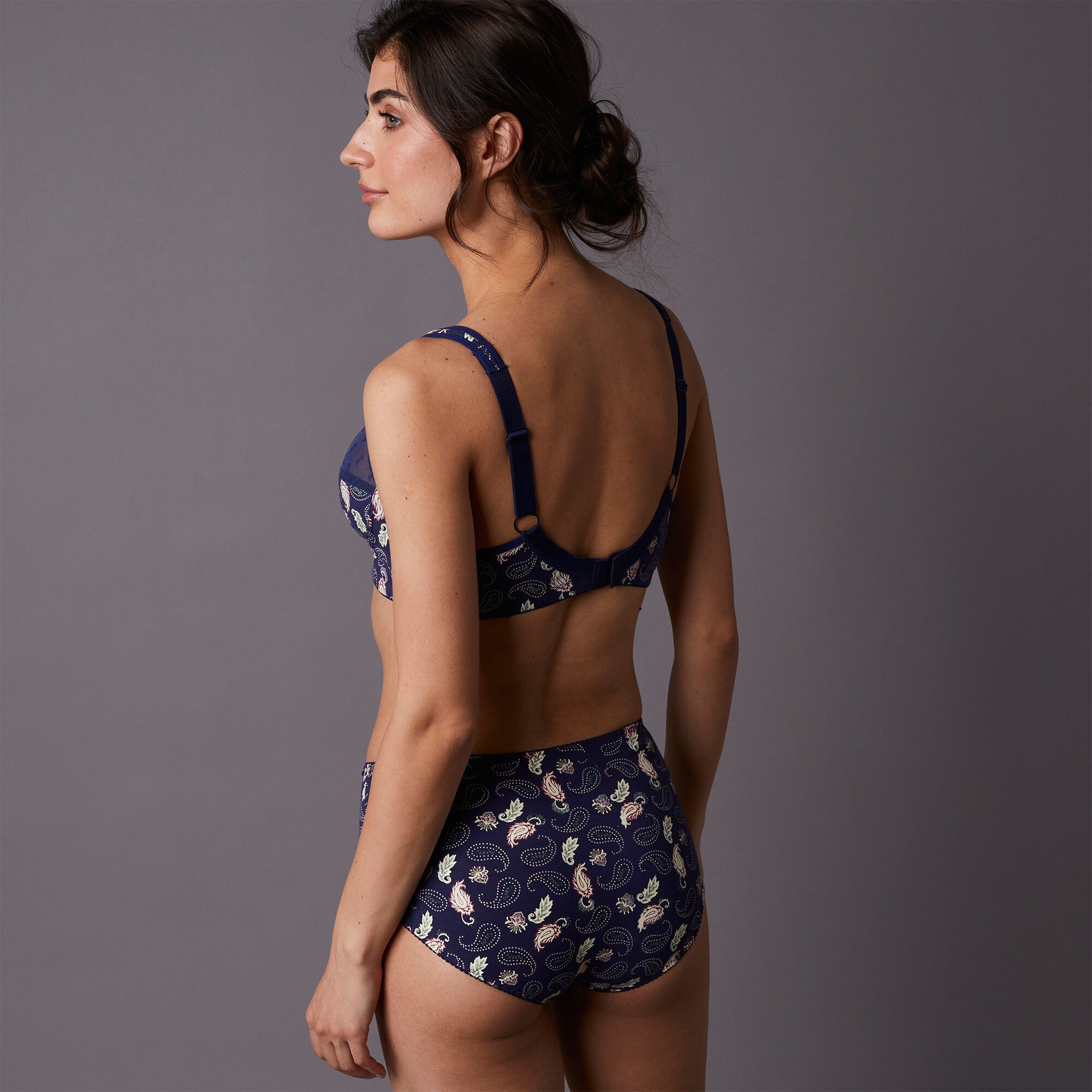 Culotte maxi coton imprimé « cachemire » Casma – lot de 2