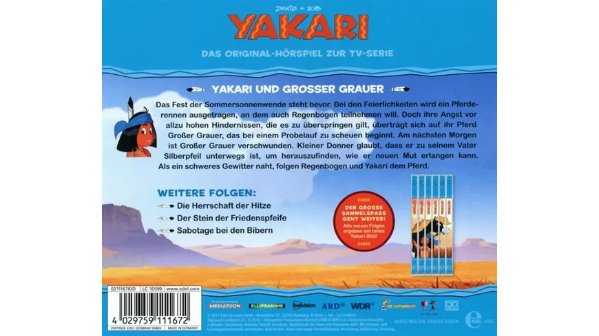 (28)HSP z.TV-Serie-Yakari Und Großer Grauer