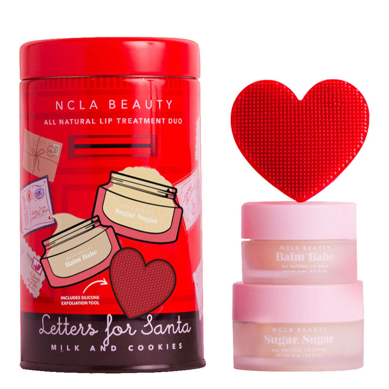 NCLA Beauty Letters for Santa Soin des Lèvres Gommage & Baume