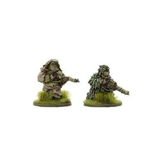 British Snipers in Ghillie Suits