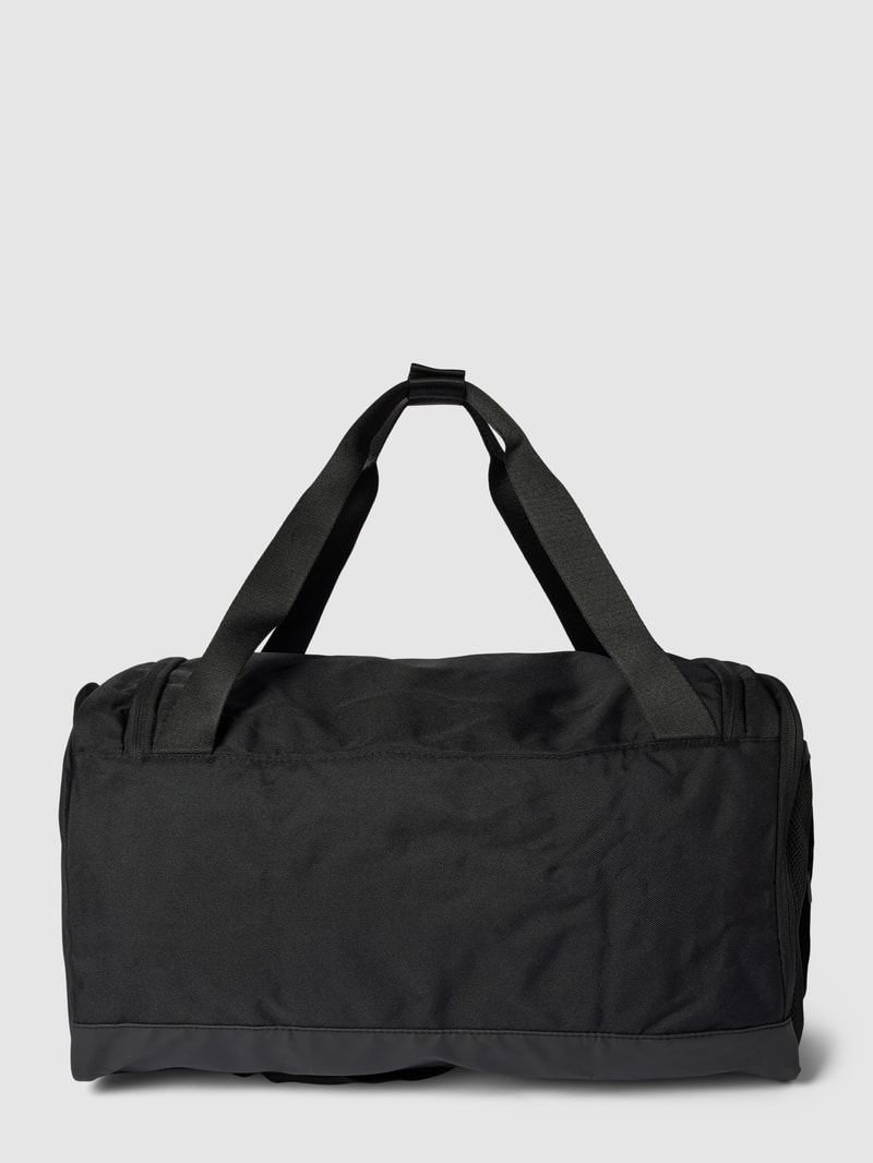 Weekender mit Label-Print Modell 'Duffle' in schwarz