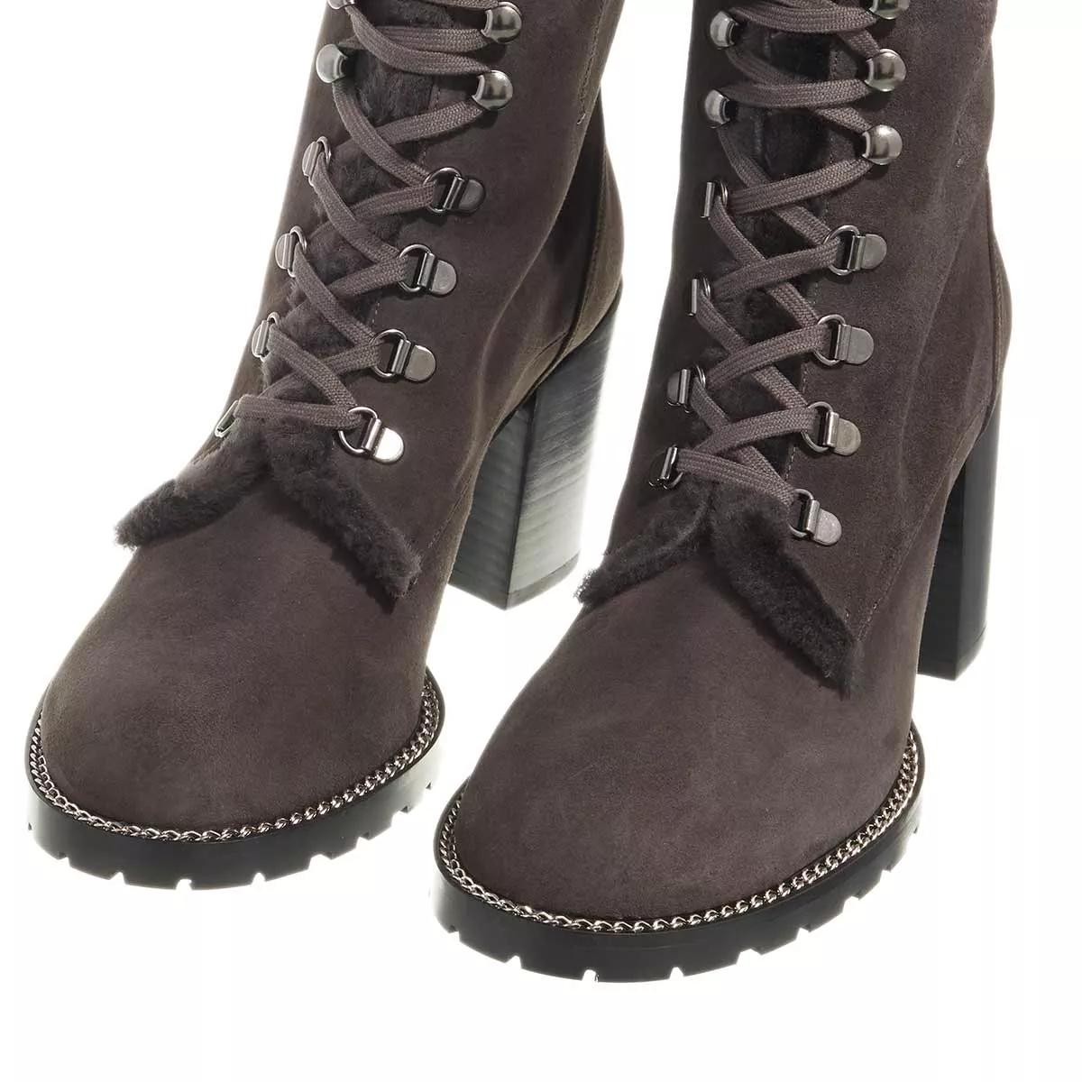STUART WEITZMAN Stiefeletten grau Schnürstiefel