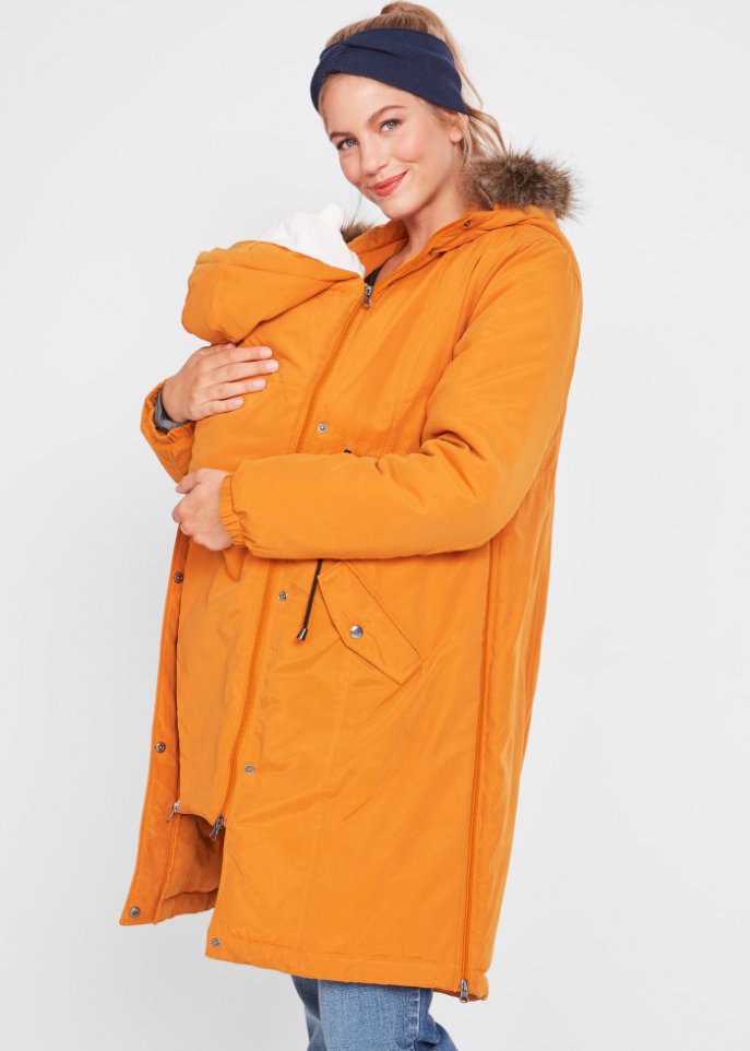 Tragejacke / Umstandsparka, wattiert