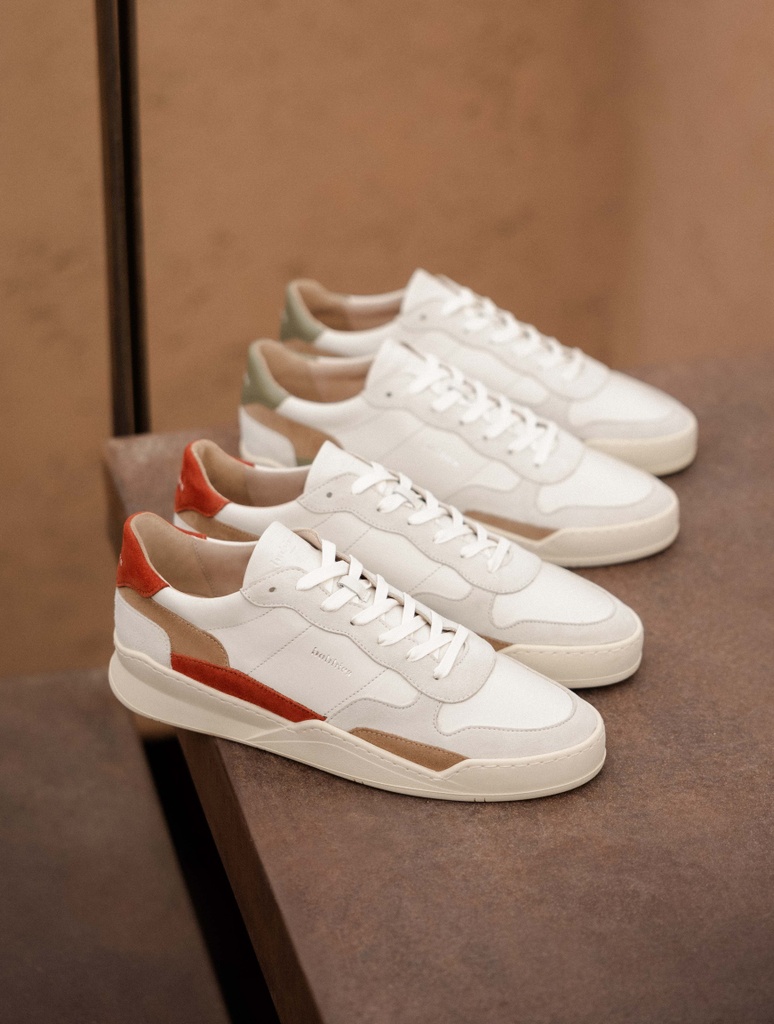 Malibu - Blanc Cassé - Brique - Antilope