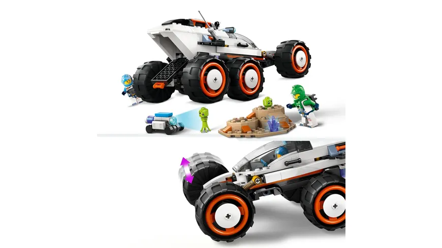 LEGO City 60431 Weltraum-Rover mit Außerirdischen