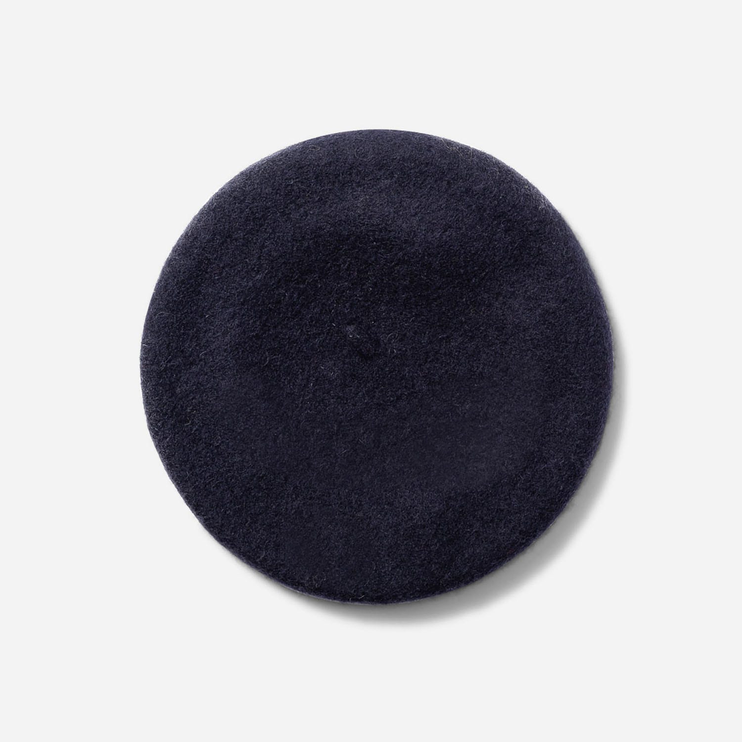 Béret bleu marine en laine