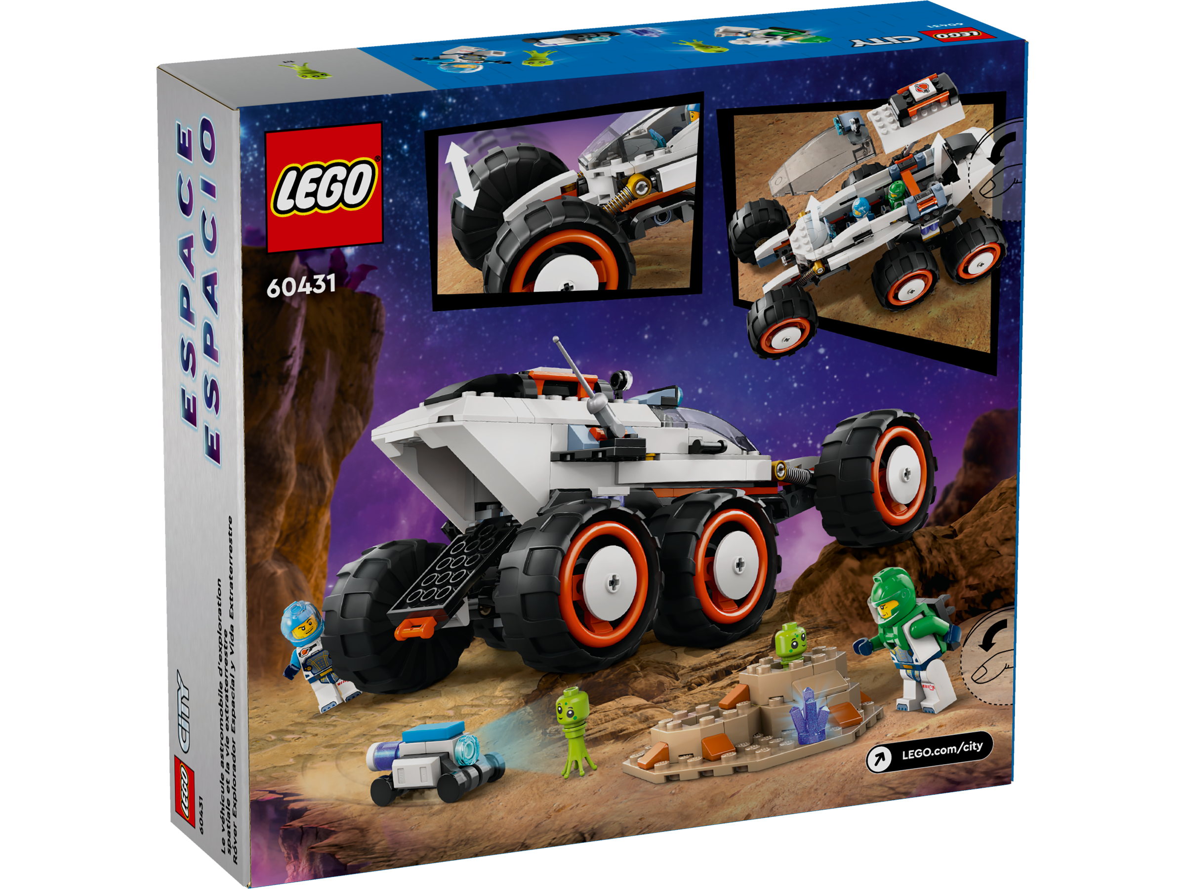Weltraum-Rover mit Außerirdischen 60431