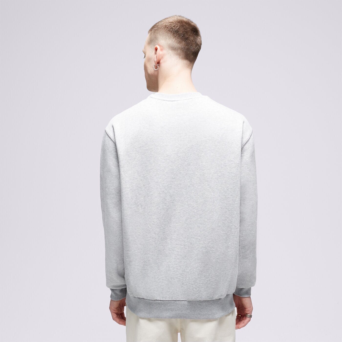NEW ERA SWEATSHIRT NE WORDMARK CREW NECK Grau