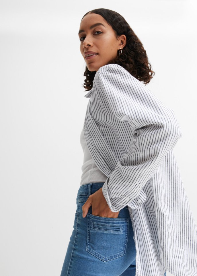 Stretch-Jeans, Skinny, knöchelfrei