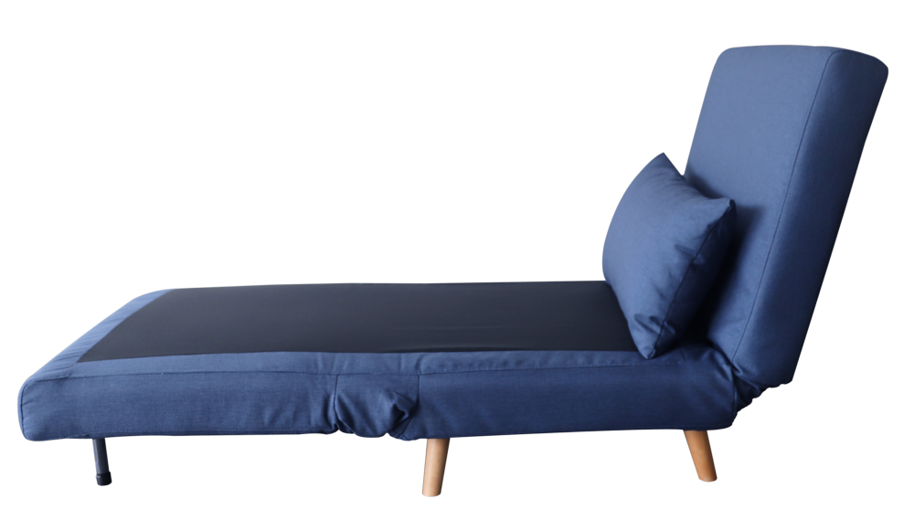 Trendstabil Schlafsessel inkl. Kissen 77 x 90 x 81 cm Blue Jeans