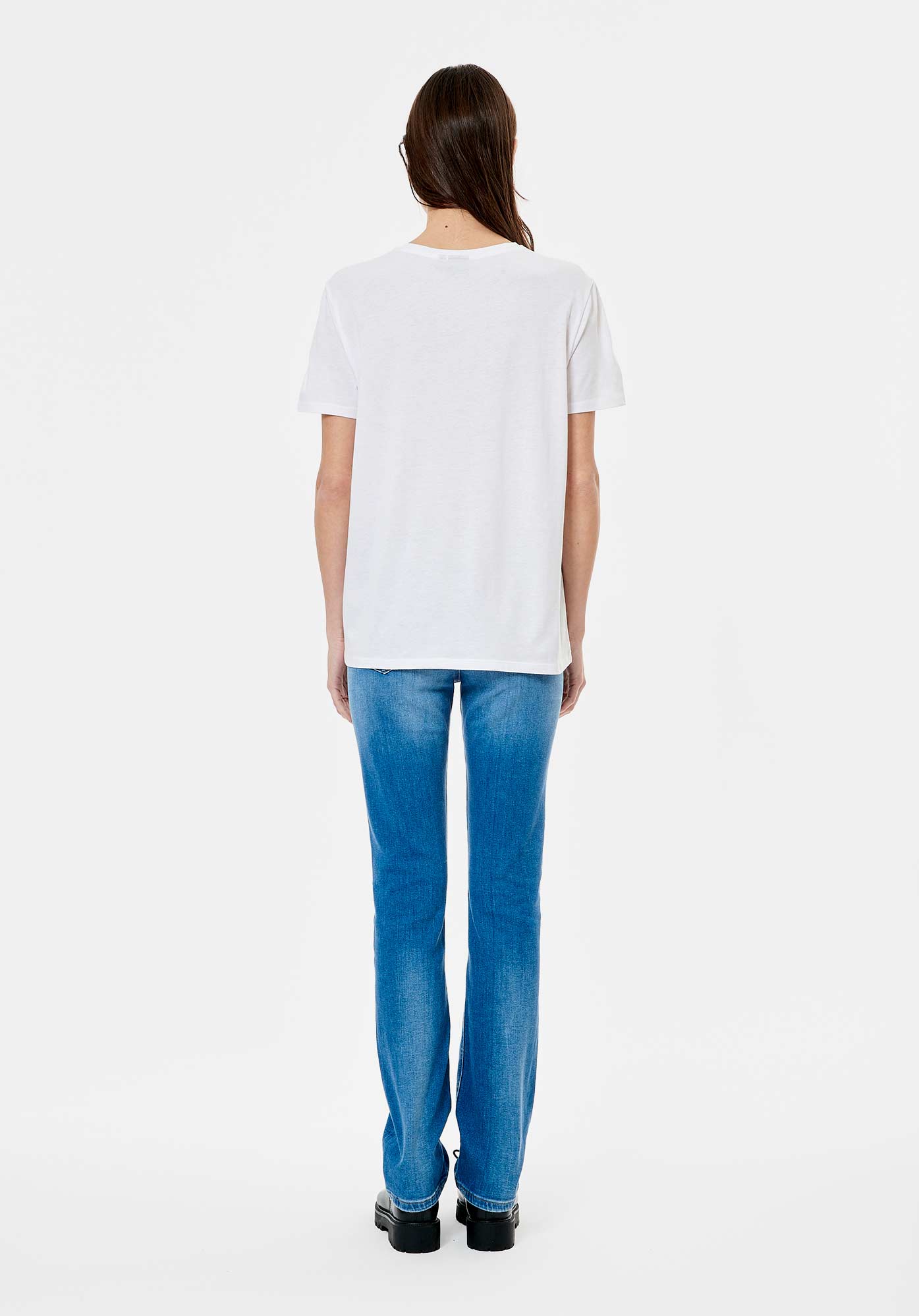 LEMIL  T-shirt blanc Femme