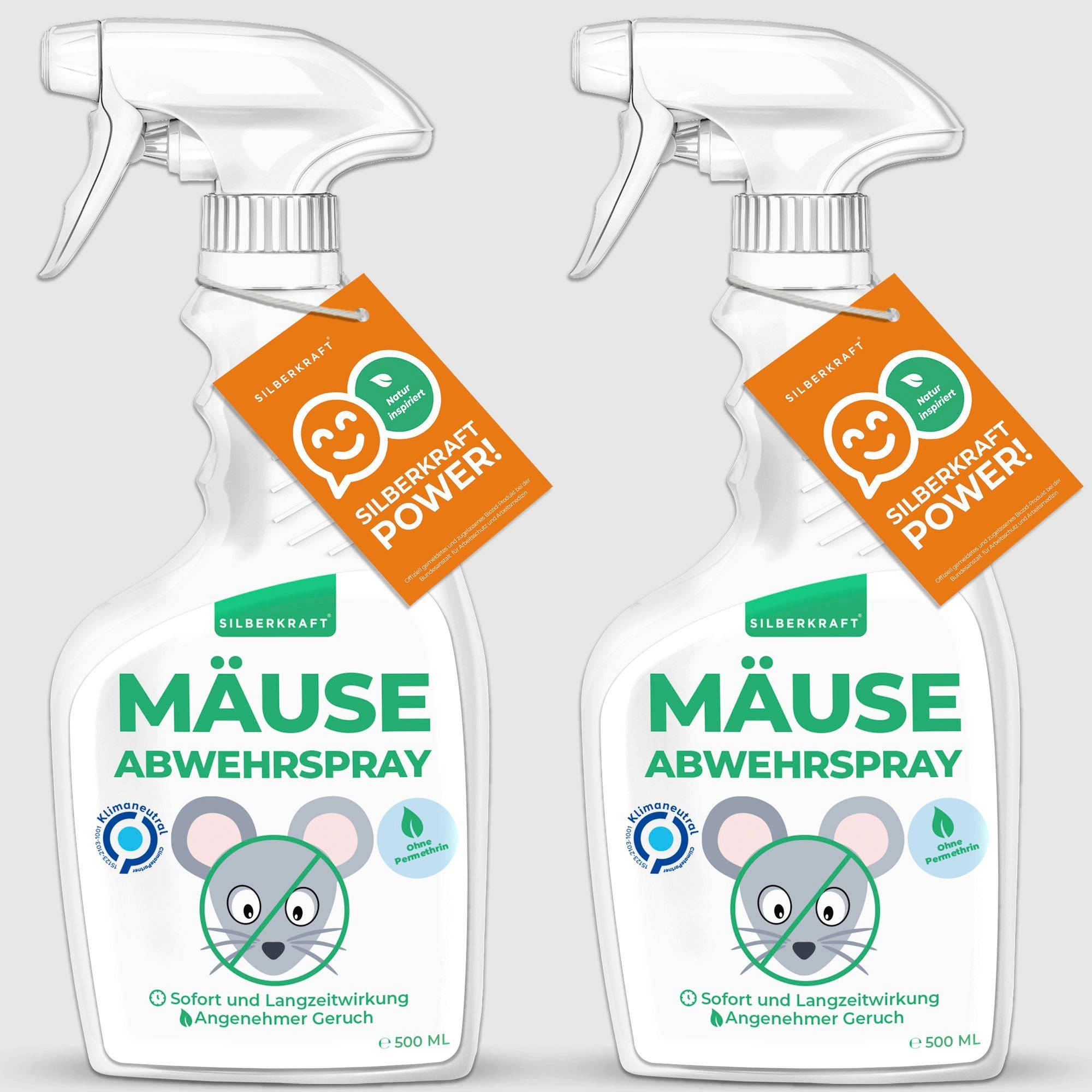 Silberkraft Insektenspray Mäuse-Abwehr-Spray, 500 ml, 1-St.