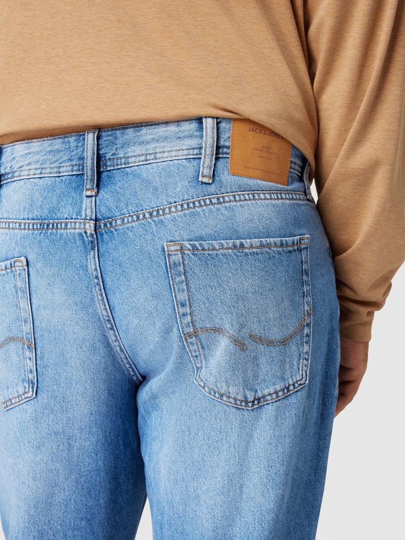 PLUS SIZE Caprijeans im 5-Pocket-Design Modell 'MIKE' in jeans