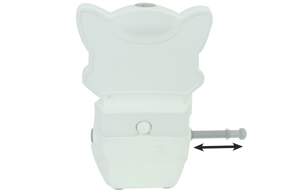 Jamara e.K. JAMARA-460955-Meine kleine Toilette Katze mit Spülsound und Toilettenpapierhalter