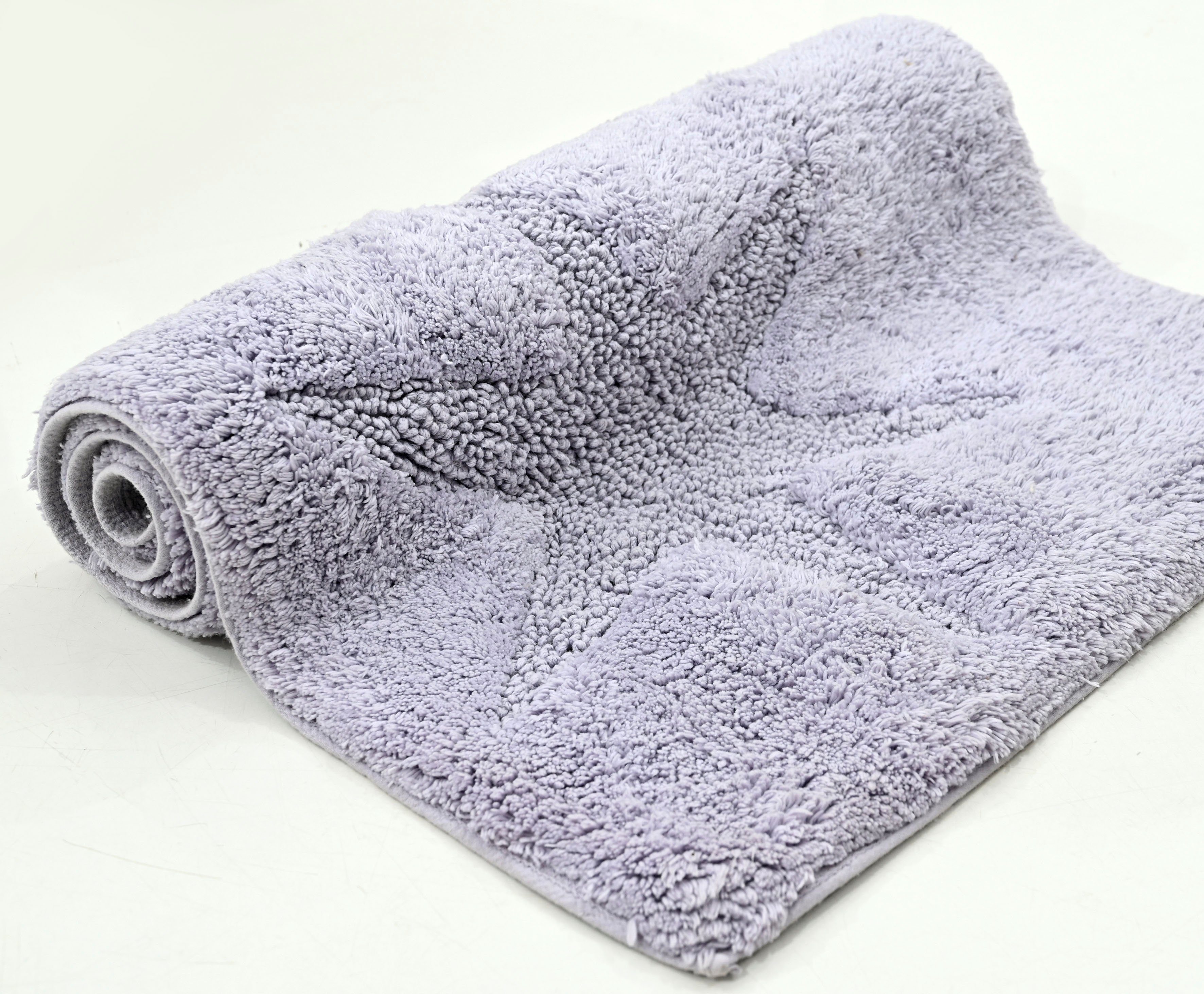Badematte Star OTTO products, Höhe 14 mm, rutschhemmend beschichtet, fußbodenheizungsgeeignet, schnell trocknend, strapazierfähig, Baumwolle, rechteckig, Stern-Motiv, als 3 teiliges Badematten Set erhältlich