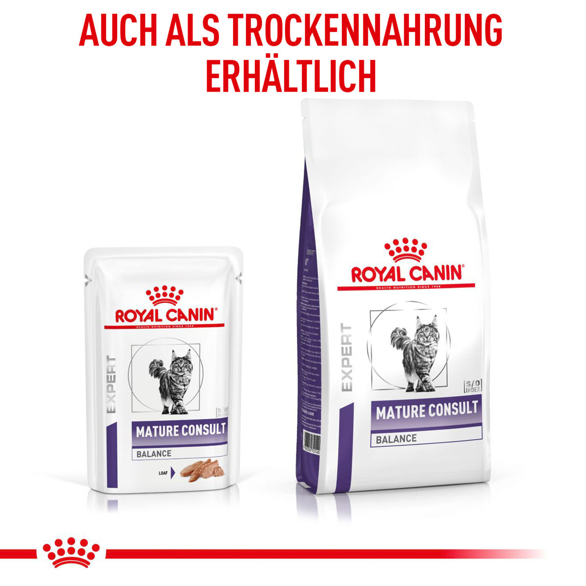 ROYAL CANIN Expert MATURE CONSULT BALANCE Mousse Nassfutter für Katzen