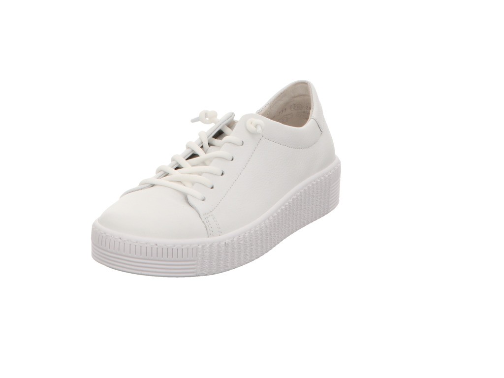 GABOR Freizeit Schnürer weiss Gabor Fashion Sneaker low 43.331.21 weis