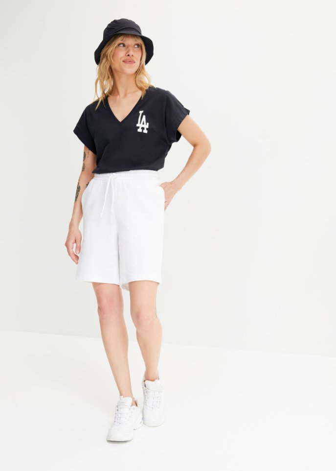 Weites Shirt mit Druck